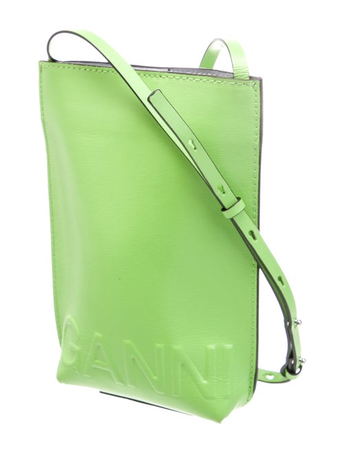 Ganni Leather Bucket Bag