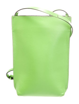 Ganni Leather Bucket Bag