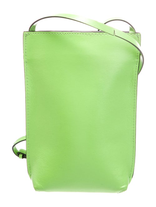 Ganni Leather Bucket Bag