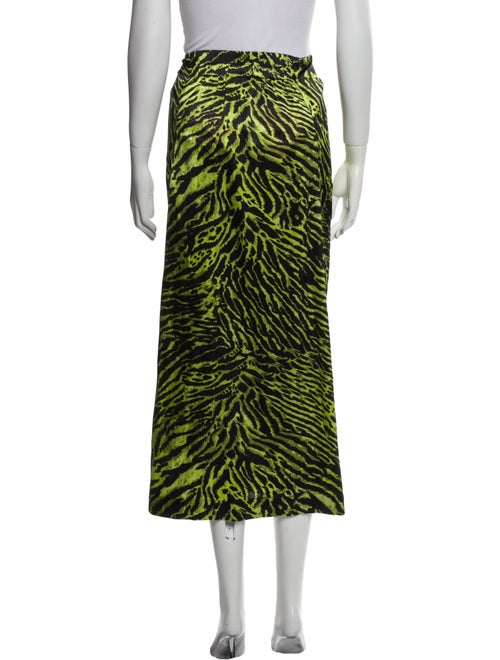 Ganni Silk Midi Length Skirt