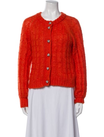 Ganni Mohair Crew Neck Sweater