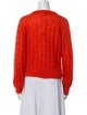 Ganni Mohair Crew Neck Sweater