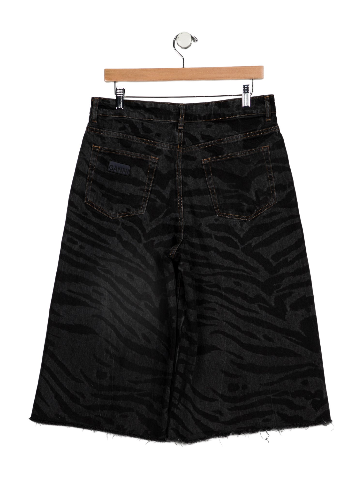 Ganni High-Rise Wide Leg Jeans