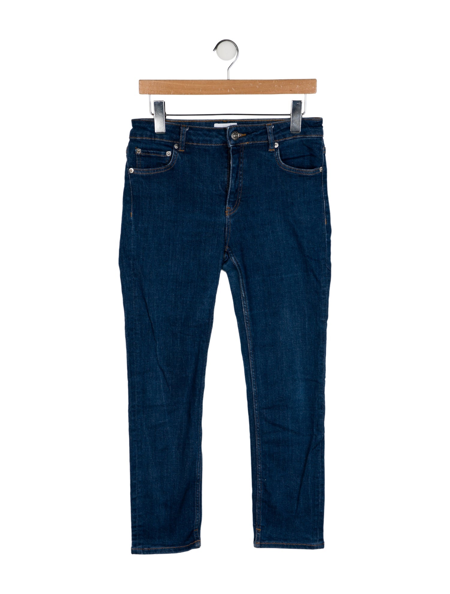 Ganni Mid-Rise Skinny Leg Jeans