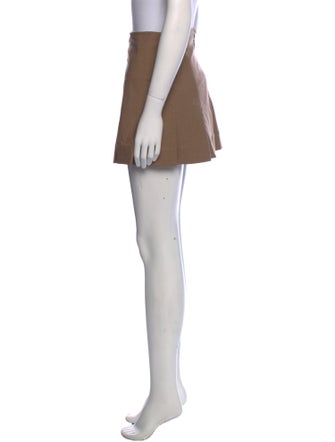 Ganni Embroidered Accent Mini Skirt