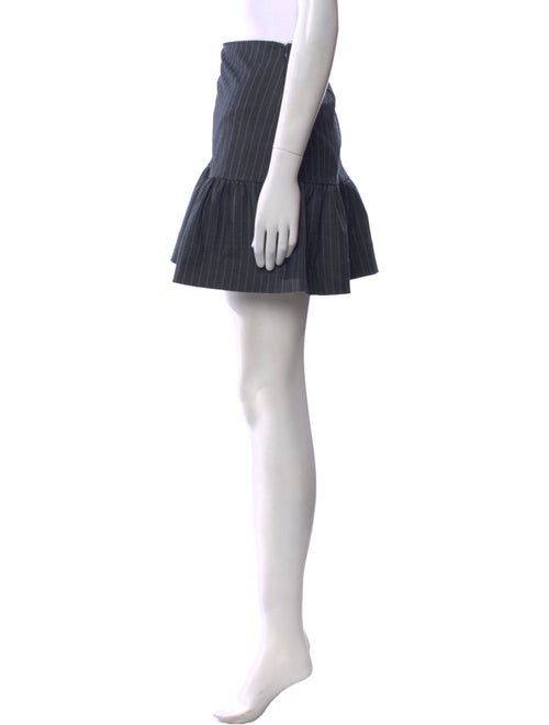 Ganni Ruffle Embellishment Mini Skirt