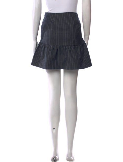 Ganni Ruffle Embellishment Mini Skirt