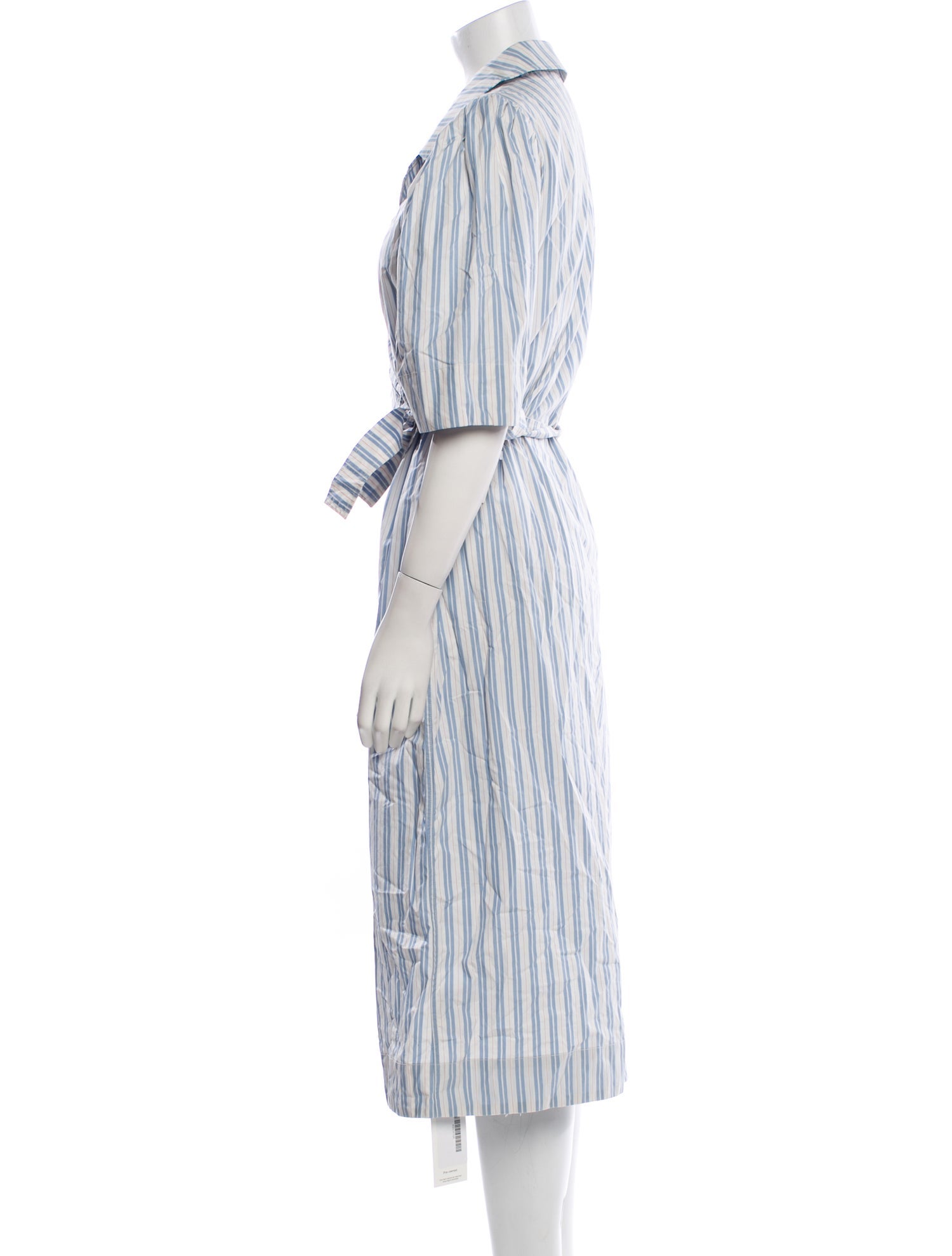 Ganni Striped Long Dress w/ Tags