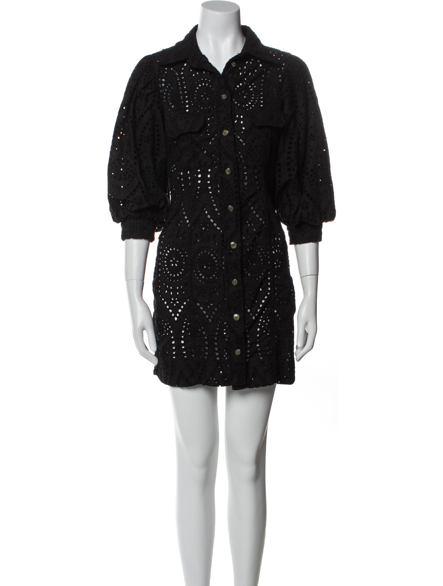 Ganni Printed Mini Dress