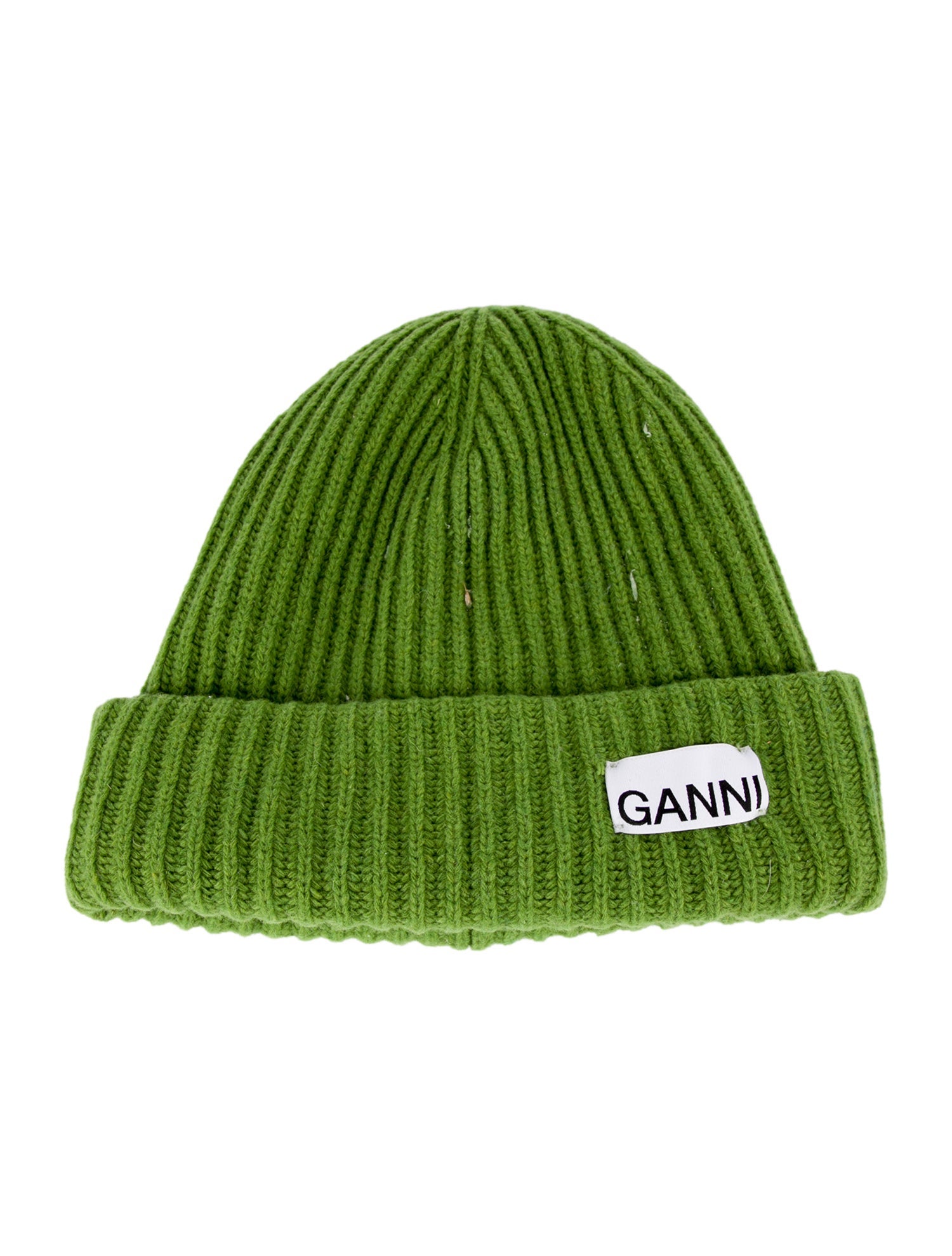 Ganni Ganni Wool Knitted Beanie