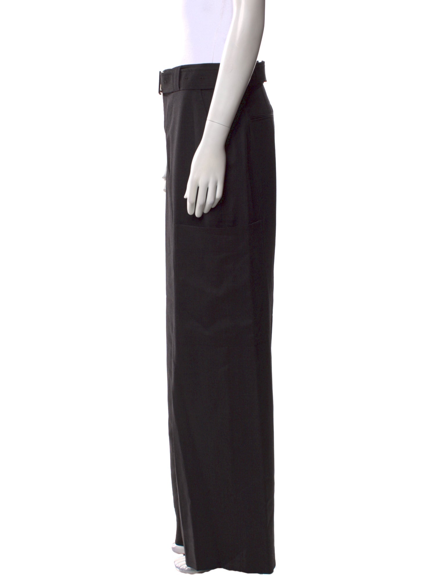 Ganni Wool Wide Leg Pants w/ Tags