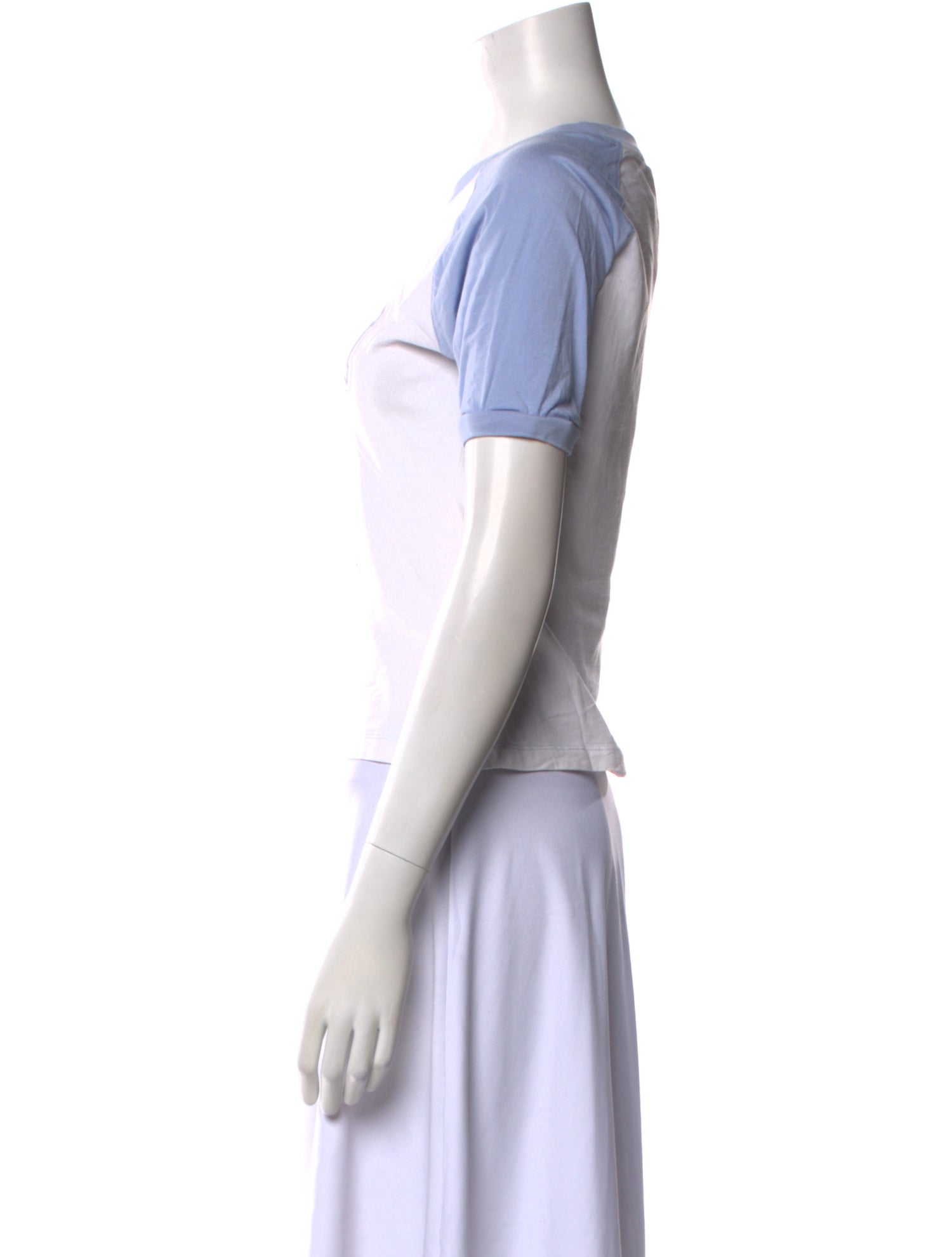 Ganni Graphic Print Crew Neck T-Shirt