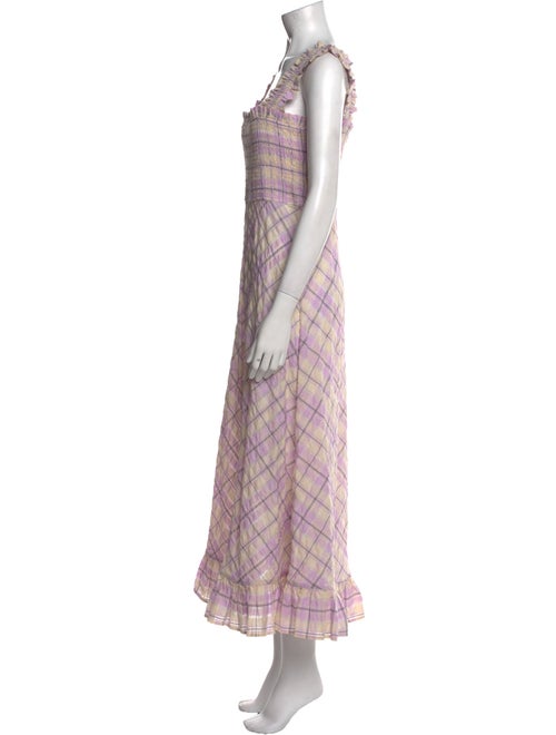Ganni Printed Long Dress