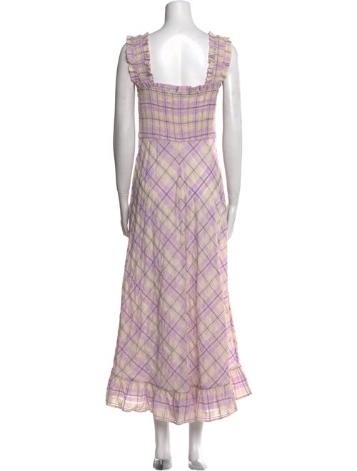 Ganni Printed Long Dress