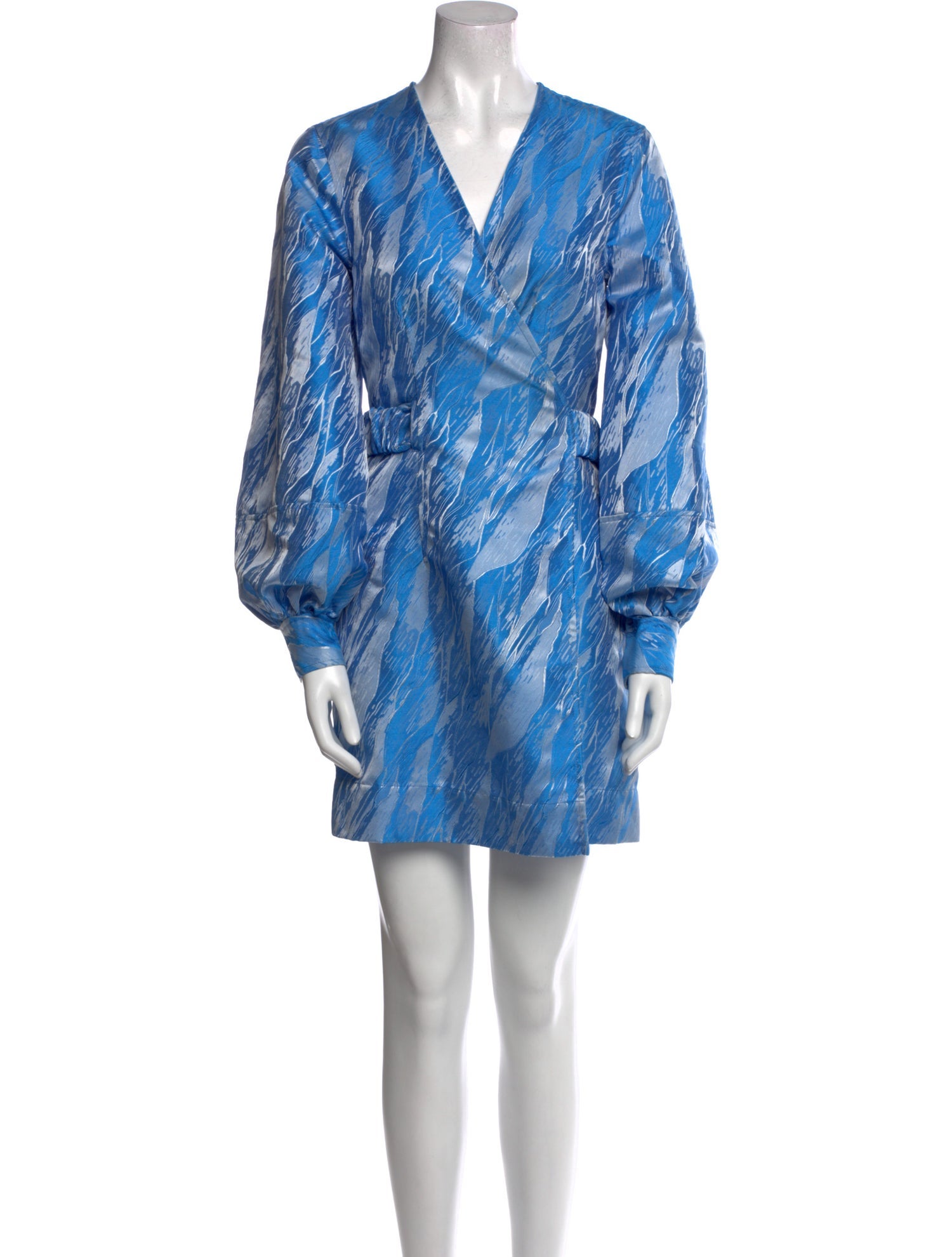 Ganni Printed Mini Dress