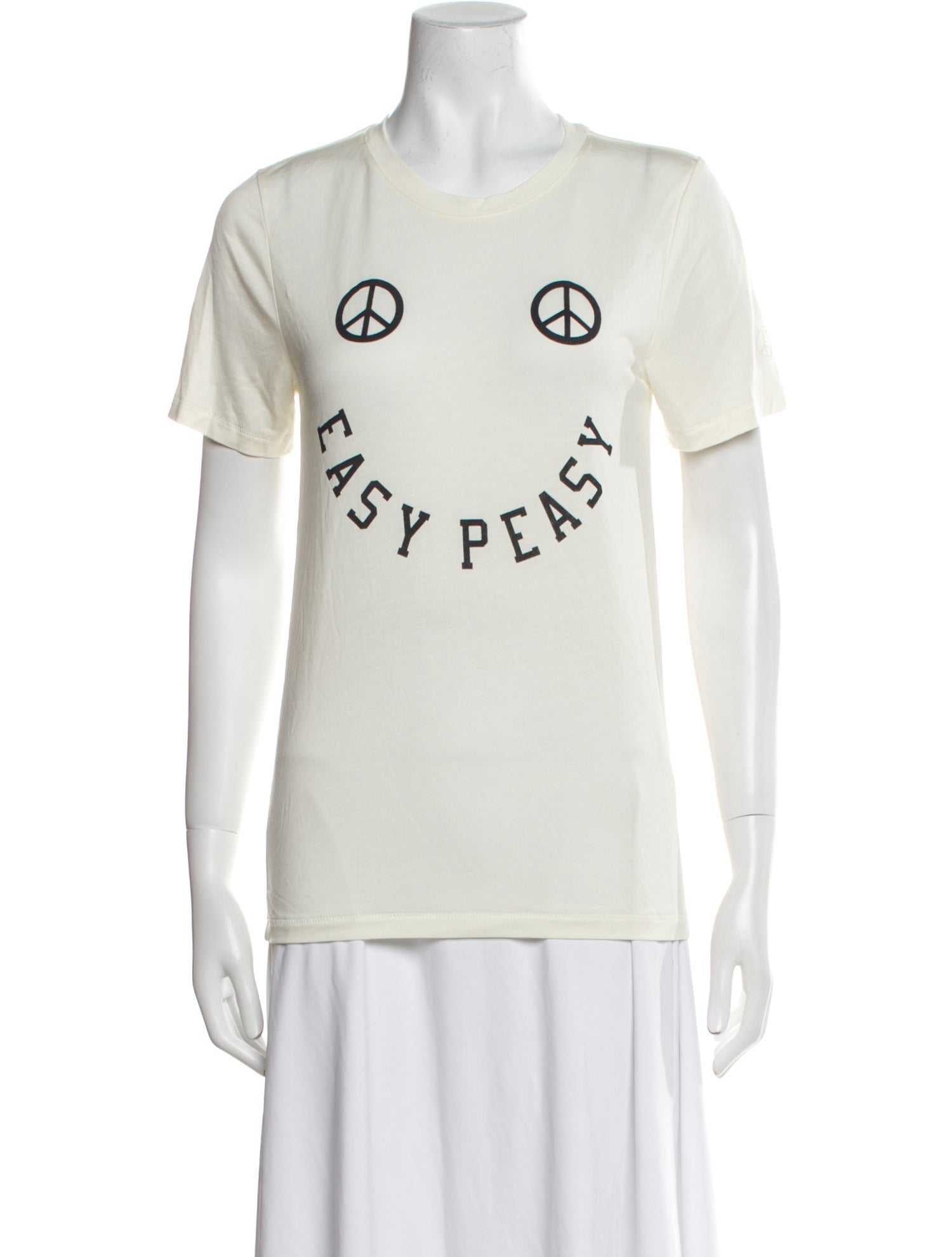 Ganni Graphic Print Crew Neck T-Shirt