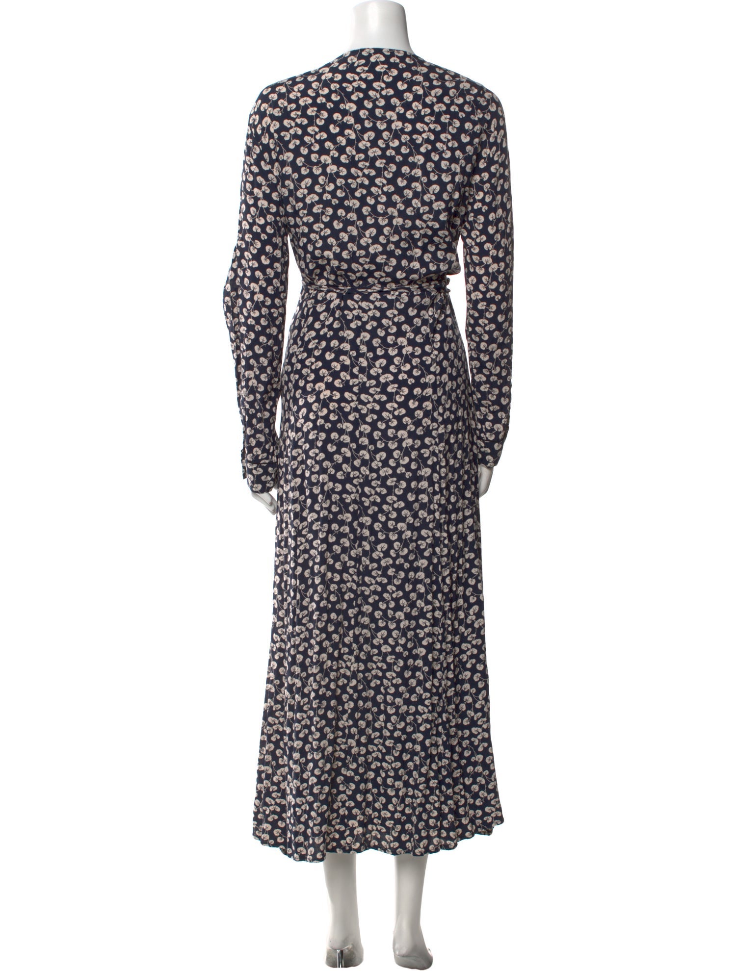 Ganni Printed Long Dress