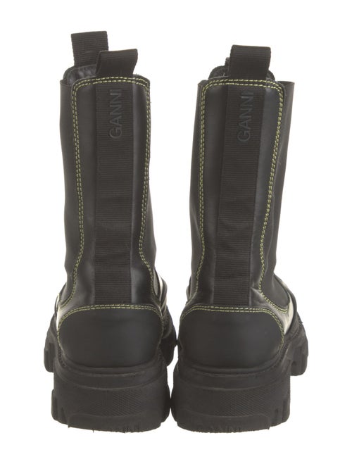Ganni Leather Chelsea Boots