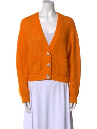 Ganni V-Neck Sweater