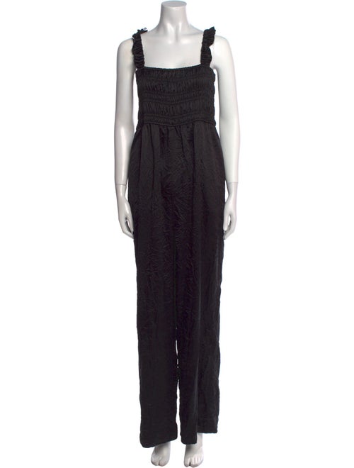 Ganni Square Neckline Jumpsuit