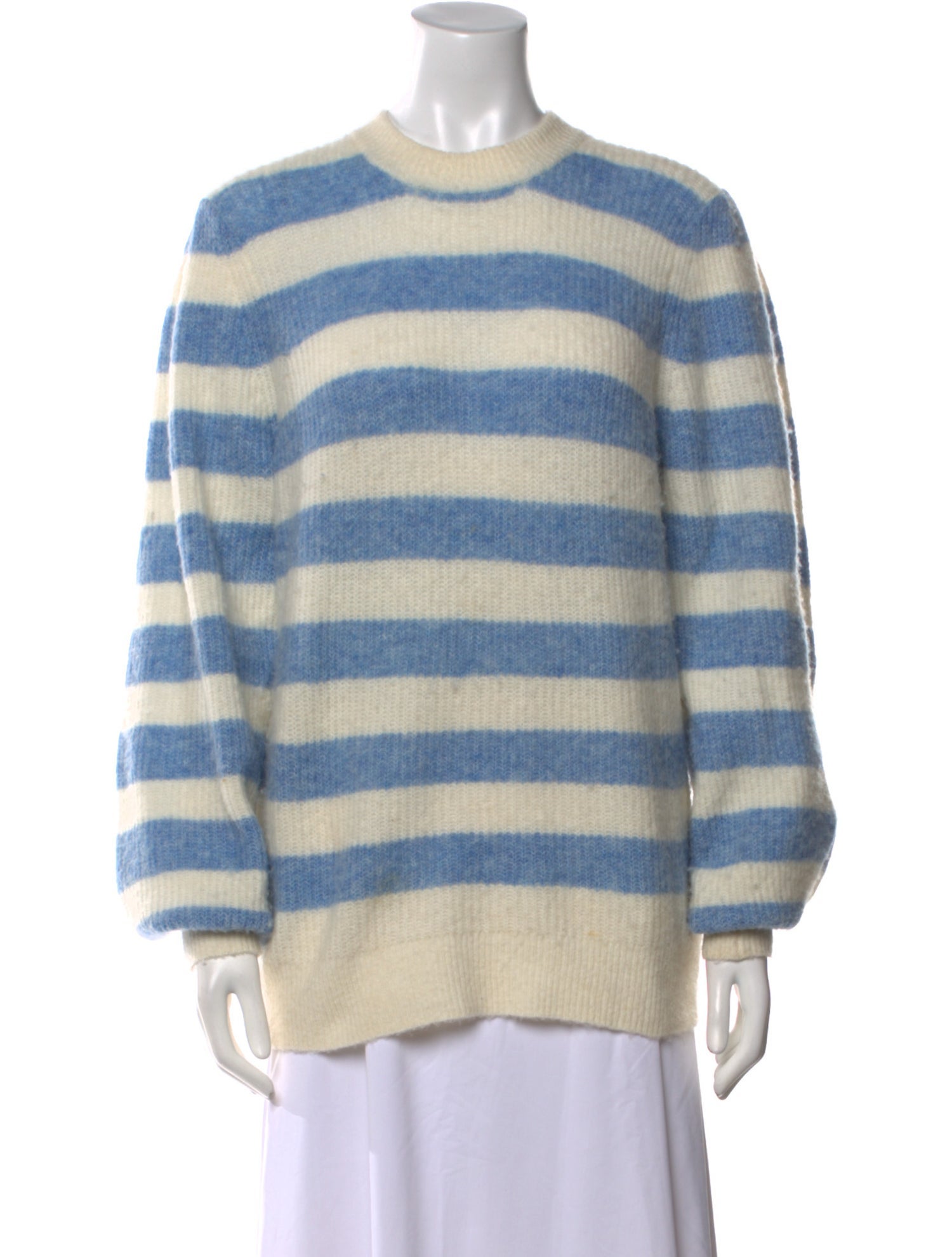 Ganni Alpaca Striped Sweater