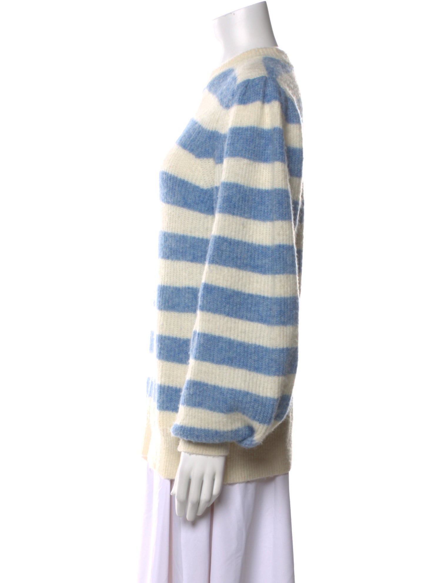 Ganni Alpaca Striped Sweater