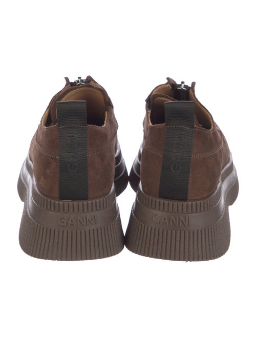 Ganni Suede Oxfords
