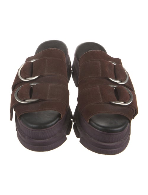Ganni Suede Slides
