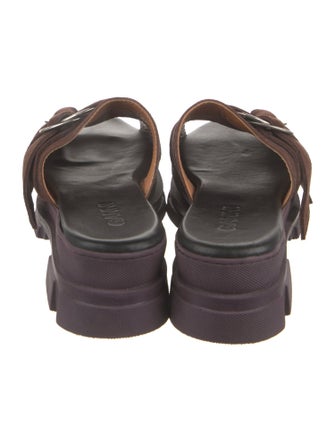 Ganni Suede Slides