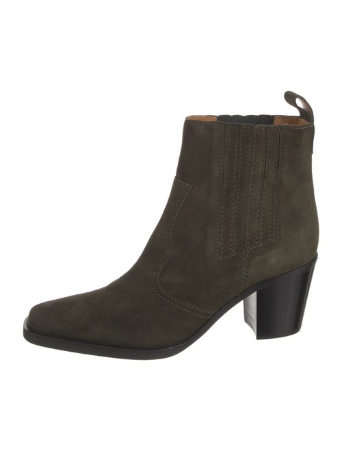 Ganni Suede Chelsea Boots