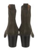 Ganni Suede Chelsea Boots