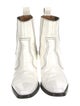 Ganni Embossed Leather Moto Boots