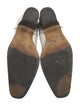 Ganni Embossed Leather Moto Boots