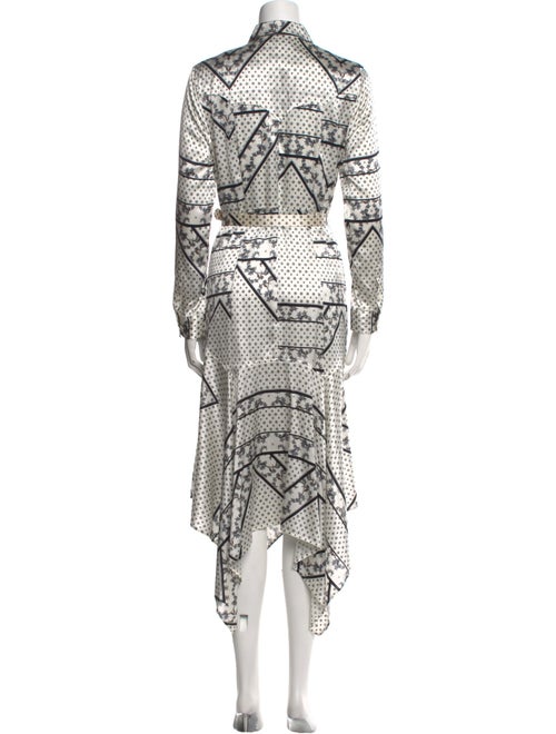 Ganni Silk Midi Length Dress