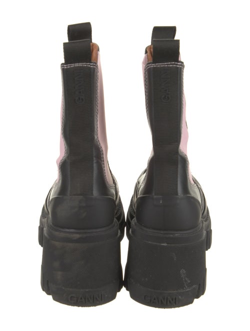 Ganni Leather Chelsea Boots