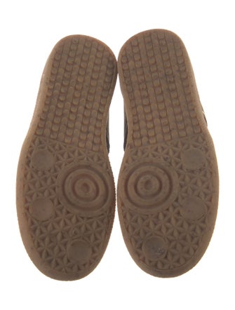 Ganni Suede Printed Sneakers