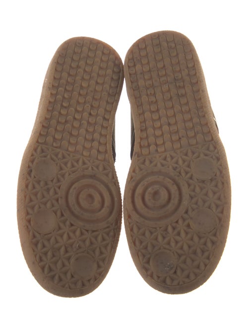 Ganni Suede Printed Sneakers