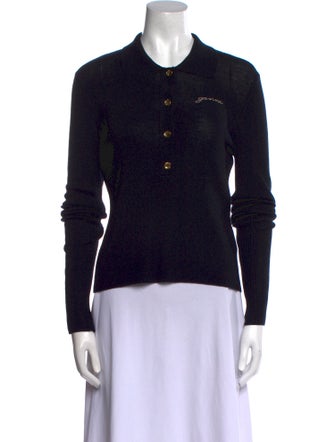 Ganni Wool Crew Neck Sweater