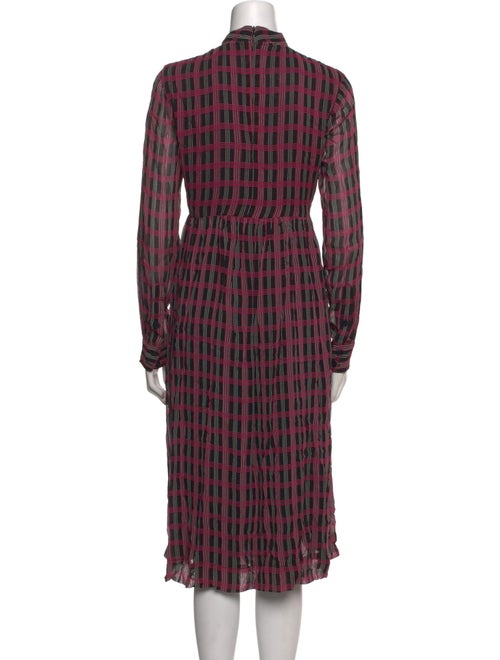 Ganni Printed Midi Length Dress