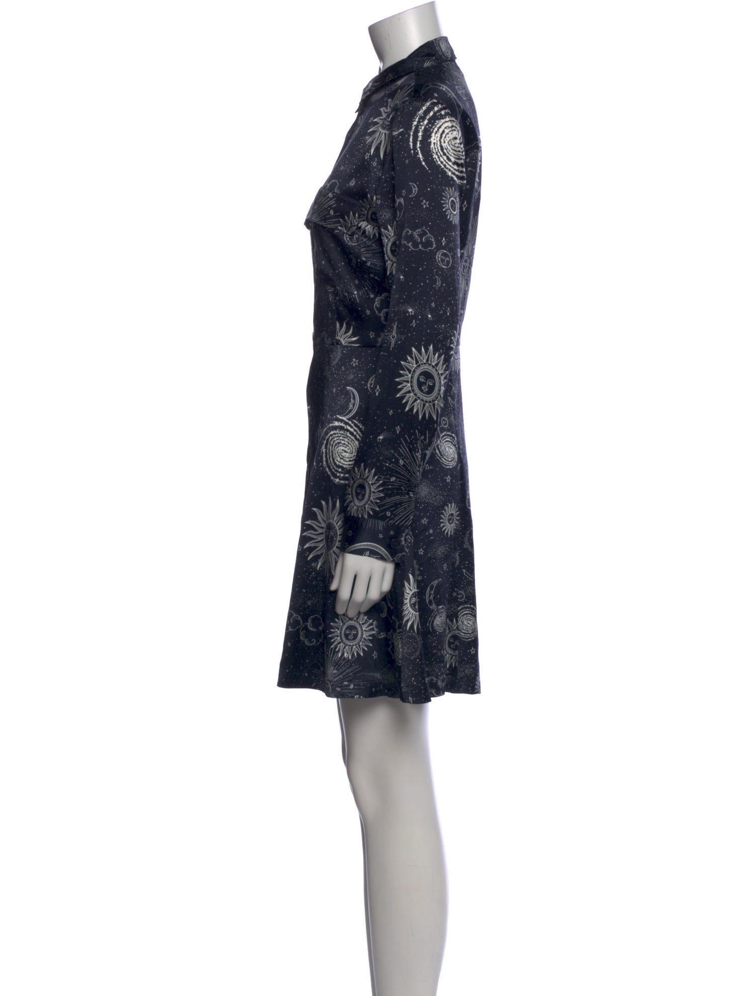 Ganni Paisley Print Mini Dress