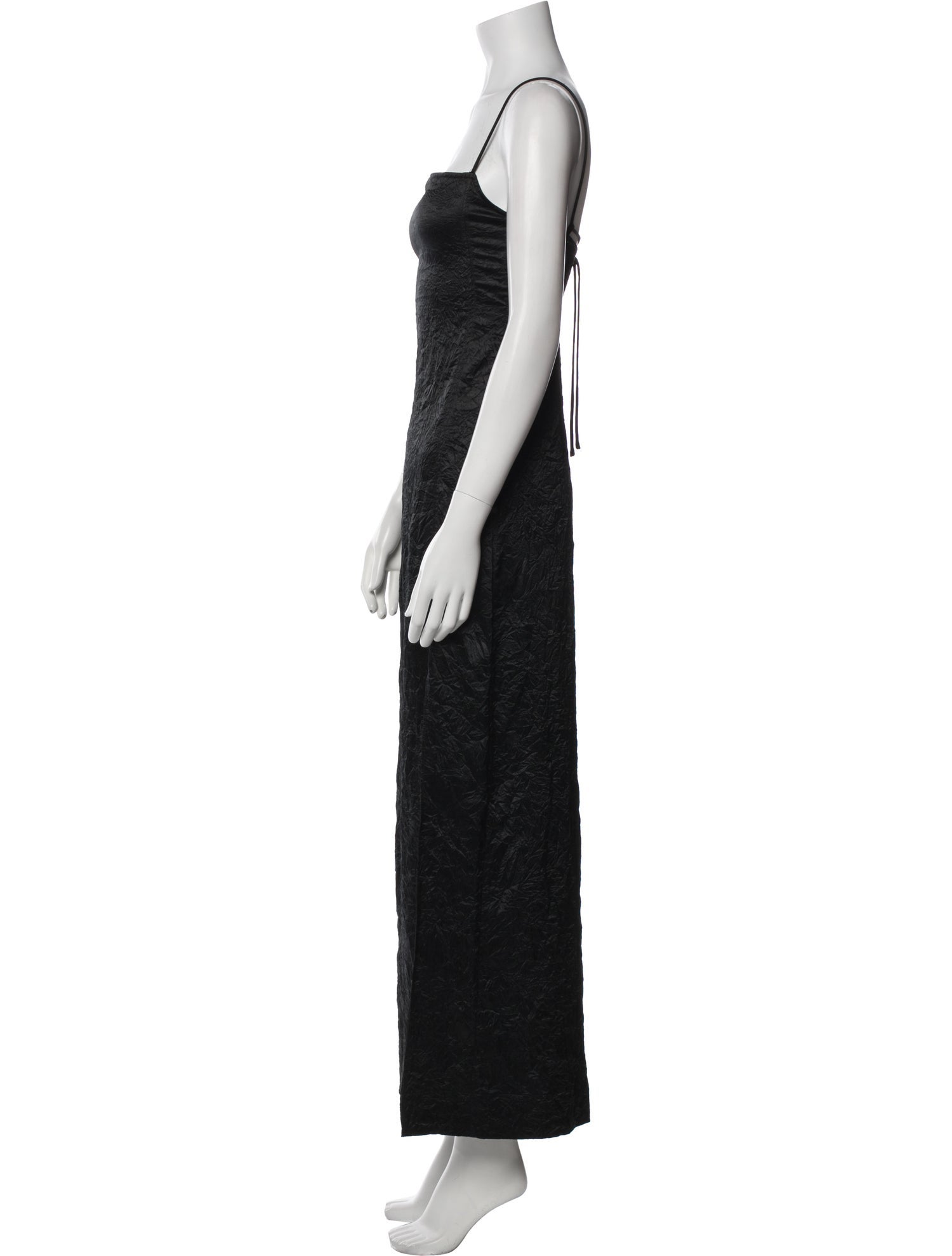 Ganni Square Neckline Long Dress