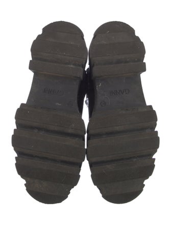 Ganni Patent Leather Chelsea Boots