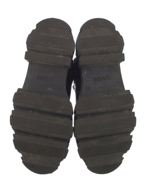 Ganni Patent Leather Chelsea Boots