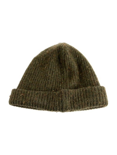 Ganni Lambswool Beanie Hat