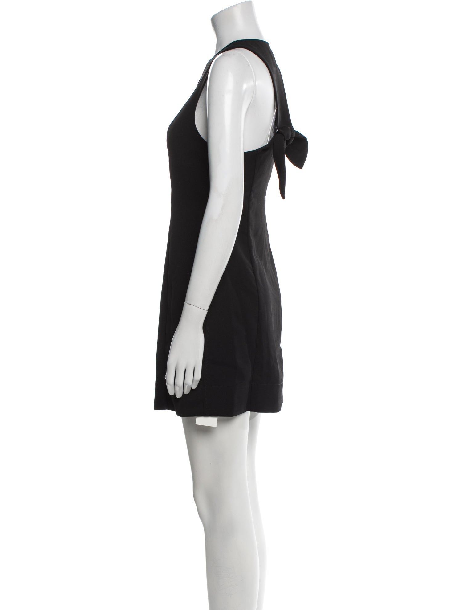 Ganni Crew Neck Mini Dress