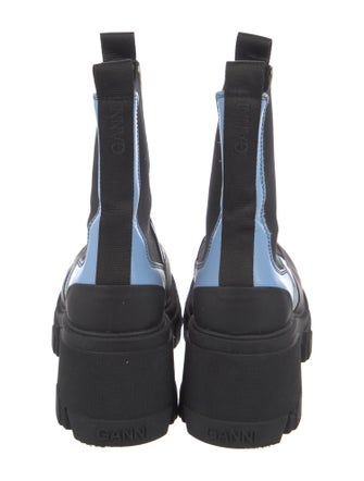 Ganni Leather Chelsea Boots