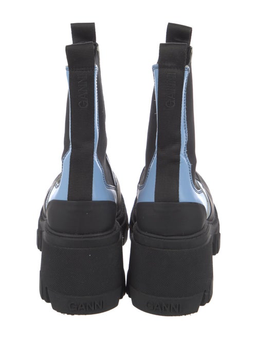Ganni Leather Chelsea Boots