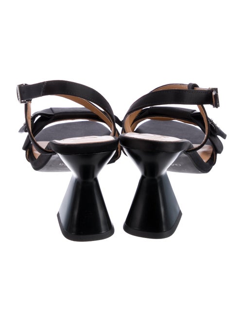 Ganni Leather Slingback Sandals