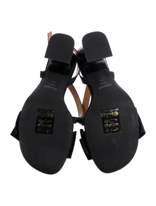 Ganni Leather Slingback Sandals