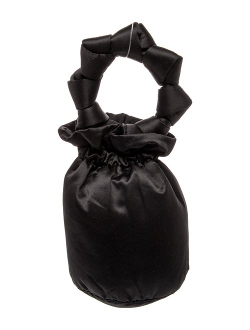 Ganni Satin Top Handle Bag